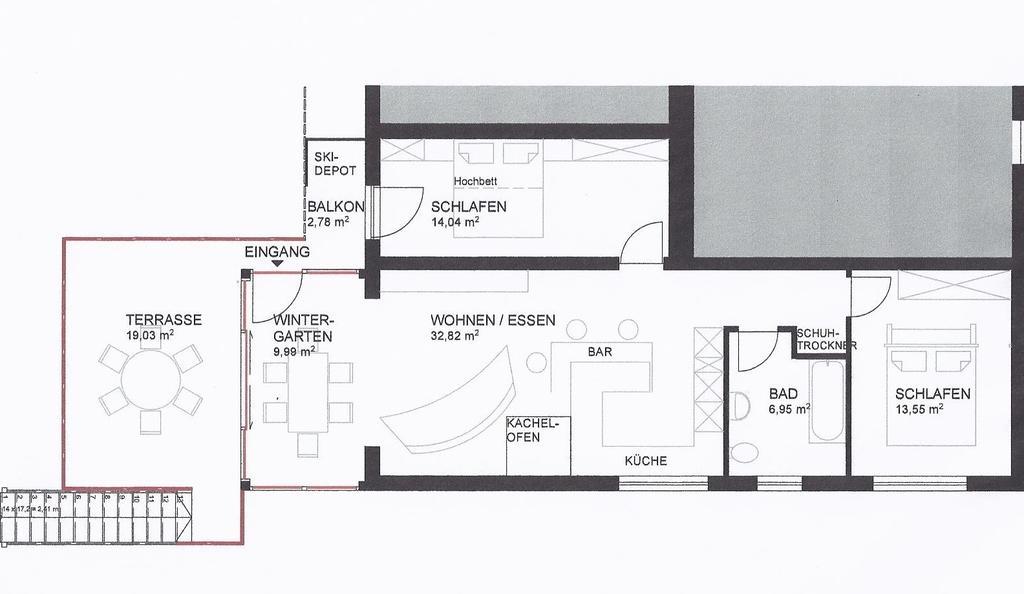 סנט לאונרד אים פיצטל Ferienwohnung Alte Post מראה חיצוני תמונה
